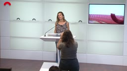 Conferències de premsa - Conferència de premsa de Laia Estrada (CUP) per valorar l'actualitat [...]