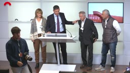 Conferncies de premsa - Conferncia de premsa del diputat de Vox Sergio Macin amb vens [...]