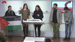 Confer�ncies de premsa - Confer�ncia de premsa dels grups d'ERC, Comuns i CUP-DT amb la [...]