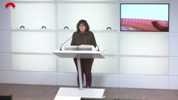 Confer�ncies de premsa - Confer�ncia de premsa de la presidenta del grup de la CUP-DT, Pilar [...]