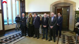 Actes institucionals - Presa de possessi� de Josep Tom�s Sal�s com a director de l'Oficina [...]