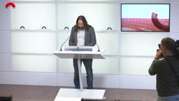 Confer�ncies de premsa - Confer�ncia de premsa del portaveu adjunt de grup d'ERC, Jordi [...]