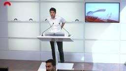 Confer�ncies de premsa - Confer�ncia de premsa del portaveu del grup dels Comuns, David Cid, [...]