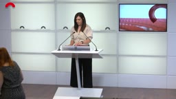 Confer�ncies de premsa - Confer�ncia de premsa de la portaveu del grup del PSC-Units, Elena [...]