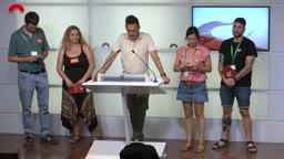 Confer�ncies de premsa - Confer�ncia de premsa del grup de la CUP-DT amb el sindicat USTEC i [...]