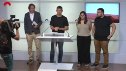 Confer�ncies de premsa - Confer�ncia de premsa dels grups de Junts, ERC, Comuns i CUP-DT de [...]