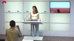 Confer�ncies de premsa - Confer�ncia de premsa de la presidenta del grup dels Comuns, J�ssica [...]