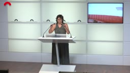 Confer�ncies de premsa - Confer�ncia de premsa de la presidenta del grup de la CUP-DT, Pilar [...]