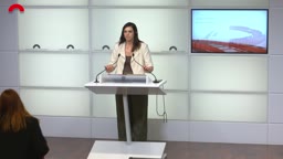 Confer�ncies de premsa - Confer�ncia de premsa de la portaveu del grup del PSC-Units, Elena [...]